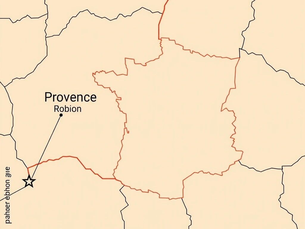 Carte Stylisée Robion