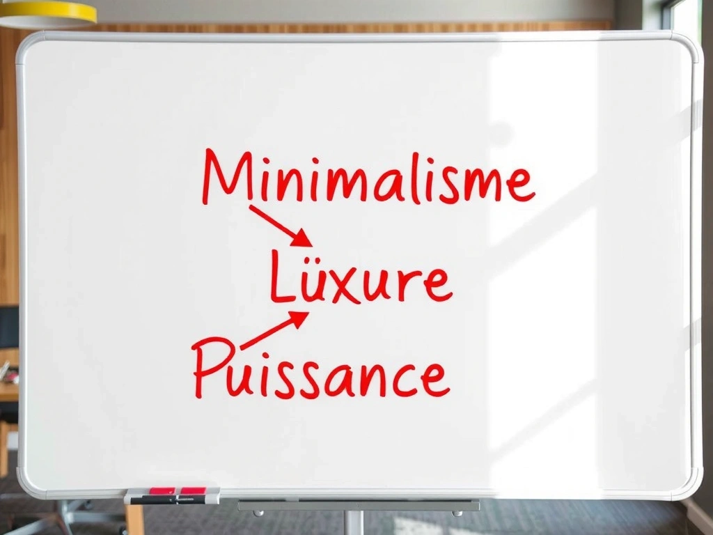 Tableau blanc avec diagrammes conceptuels