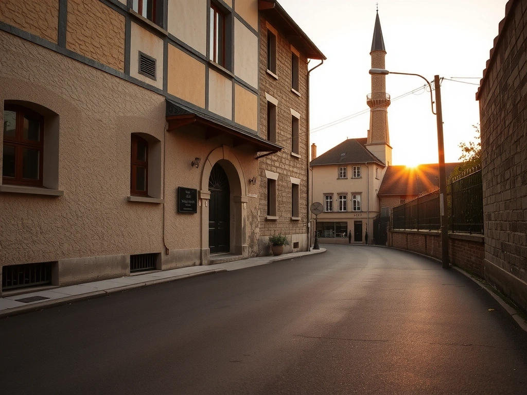 L'entrée de notre atelier au Moulin d'Oise