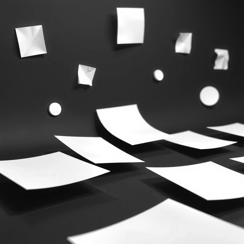 Structure visuelle déconstruite